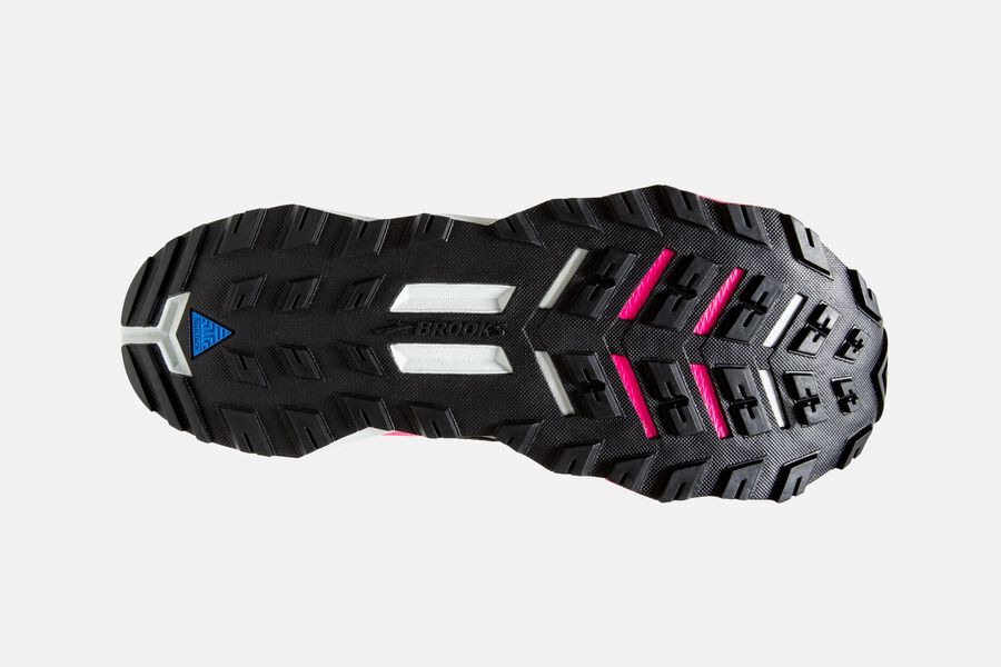 Divide 2 Trail Brooks Running Shoes NZ Womens - Black/Pink - XAIOKL-069